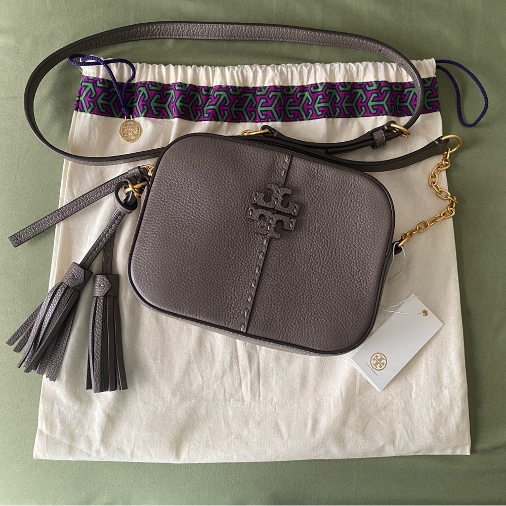 TORY BURCH MCGRAW CAMERA BAG 🤩